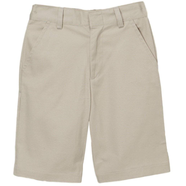 Boy Uniform Shorts With Adjustable Waist