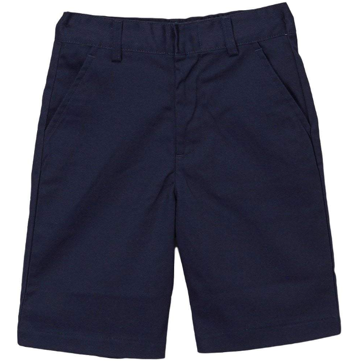 Boy Uniform Shorts With Adjustable Waist
