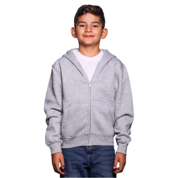 Youth Premium Zipper Fleece Hoodie