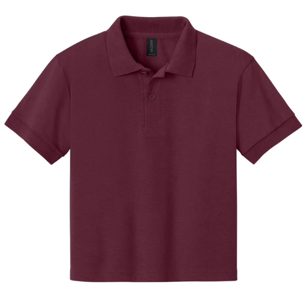 Gildan® Youth Jersey Knit Polo Shirt