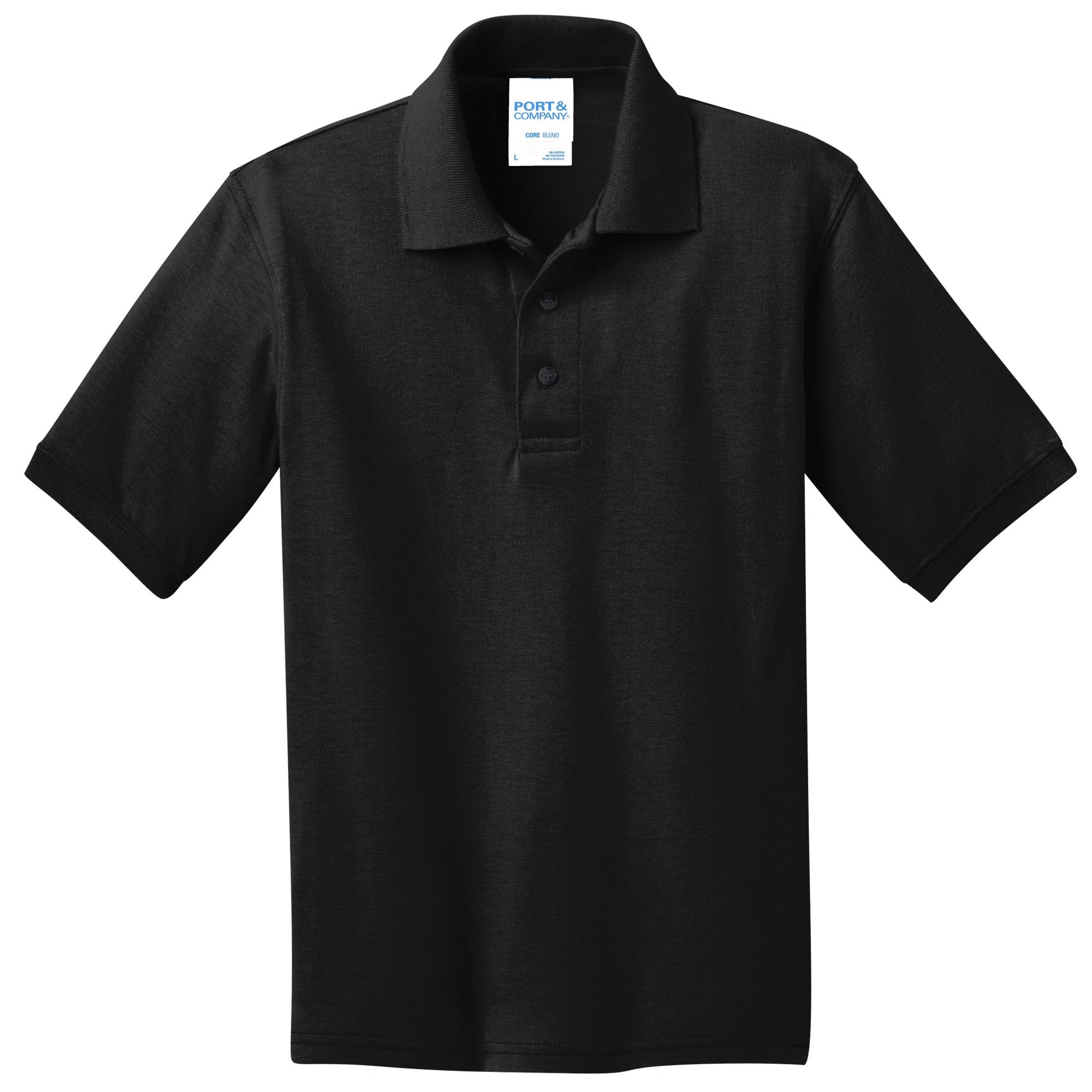 Port & Co® Youth Jersey Knit Polo