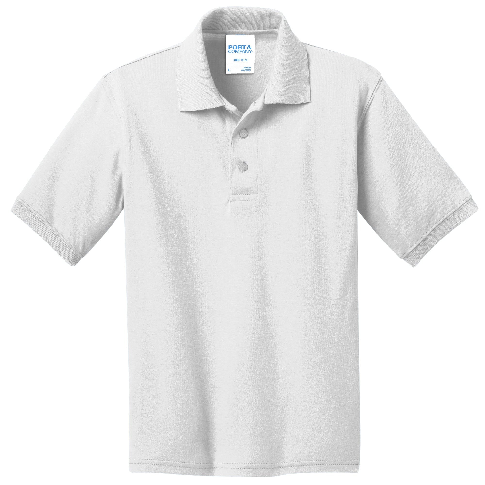 Port & Co® Youth Jersey Knit Polo